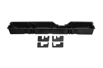 DÜHA under-seat storage installed in a 2000-2016 Ford F-250-F-550 Super Duty SuperCab