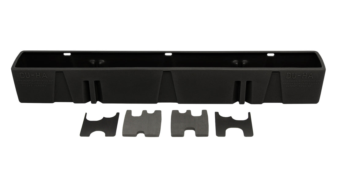 DÜHA Behind-The-Seat Storage Back Seat Organizer for 17-26 | Ford F-250/350/450/550 Super Duty Regular Cabs