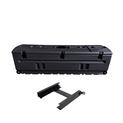 DÜHA Tote Gun and Gear Truck Storage Box | Heavy-Duty, Portable Rolling Toolbox or Gun Case for SUV&