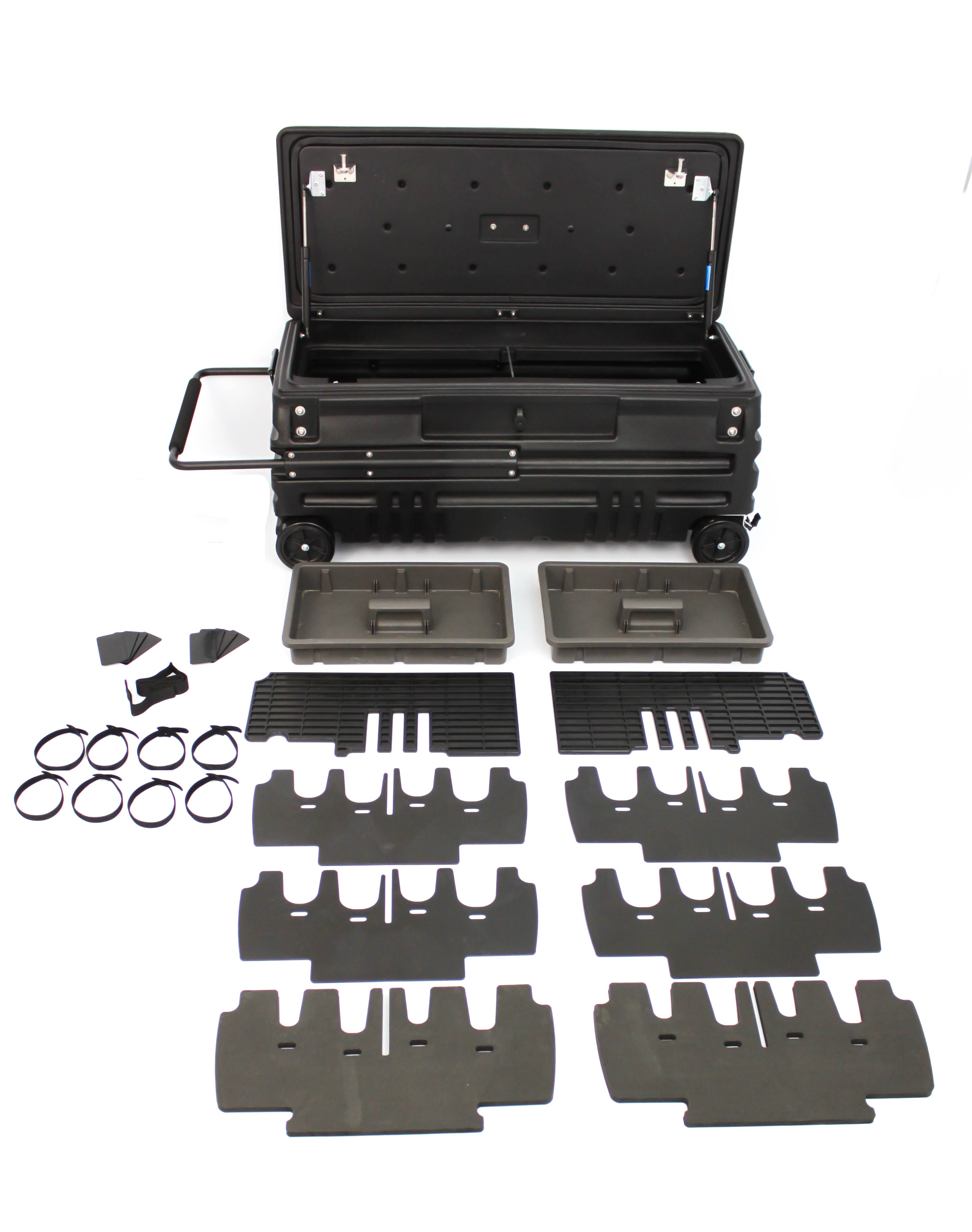 DÜHA Squad Box with internal latch - Interior / Exterior Portable and Lockable Storage for Pickup Trucks / Jeeps / Various SUV&