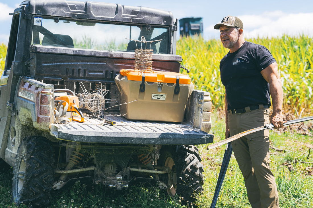 DÜHA All-Terrain UTV Gun, Gear, and Tool Storage Box fits 2016-2024 Kubota RTV 900 and Pre-2016 Kawasaki Mules| Comes with Mounting Bracket