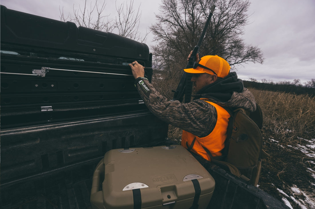 DÜHA All-Terrain UTV Gun, Gear, and Tool Storage Box fits 2014-2025 Polaris® Ranger Mid-Size Box (42&quot;) | Comes with Mounting Bracket