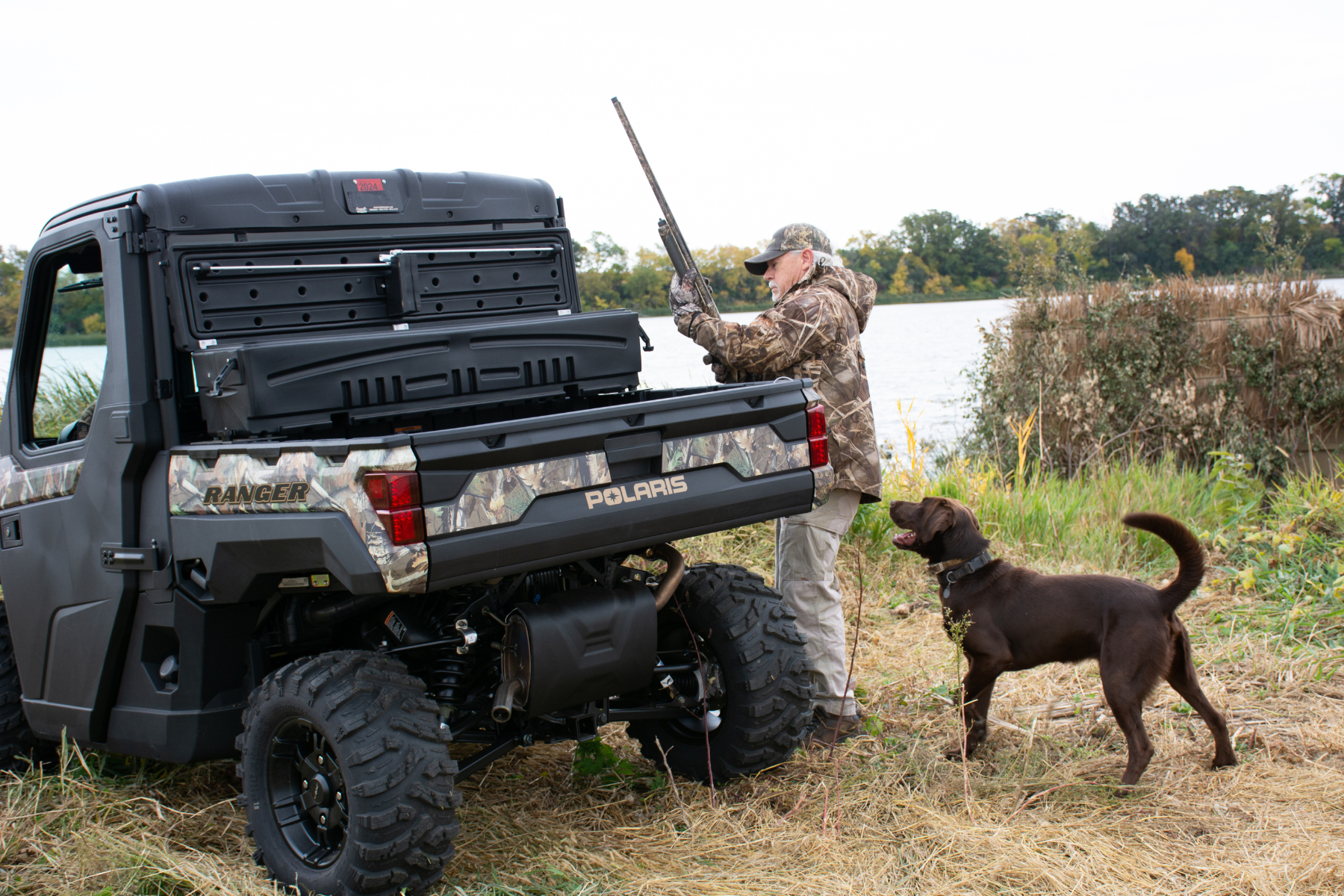 DÜHA UTV Gun, Tool, and Gear Box fits Full Size Polaris® Ranger 1000