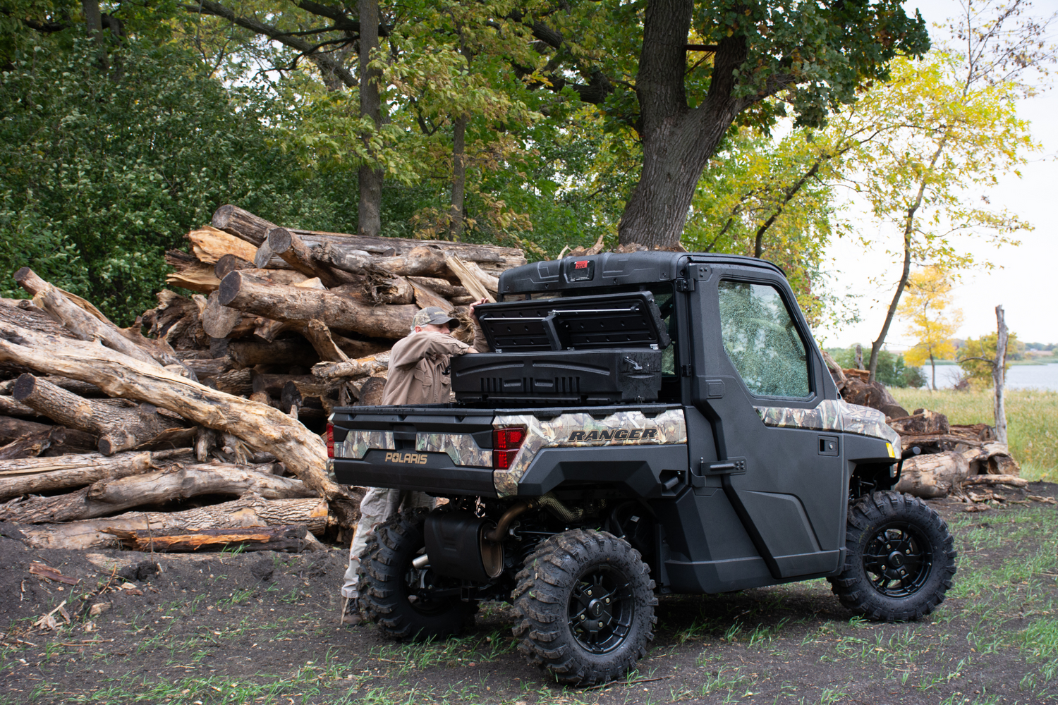 DÜHA UTV Gun, Tool, and Gear Box fits Full Size Polaris® Ranger 1000