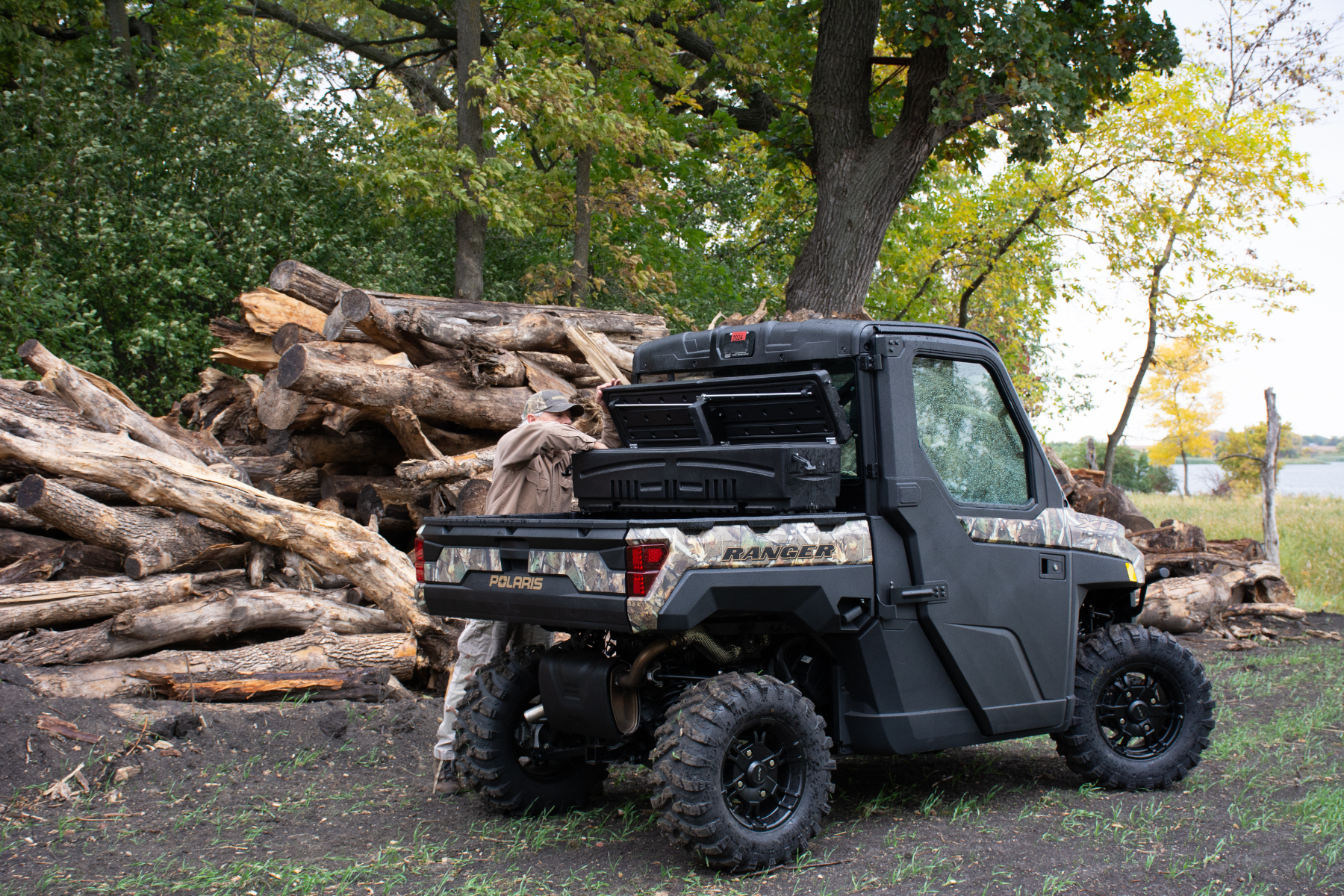 DÜHA UTV Gun, Tool, and Gear Box fits Full Size Polaris® Ranger 1000