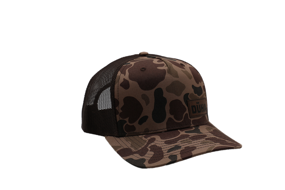 DÜHA Camo Snapback Trucker Cap