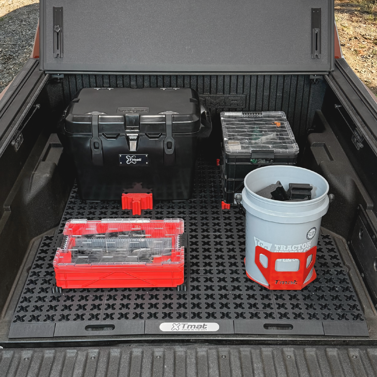 Tmat Sliding Truck Bed Mat &amp; Cargo Management System