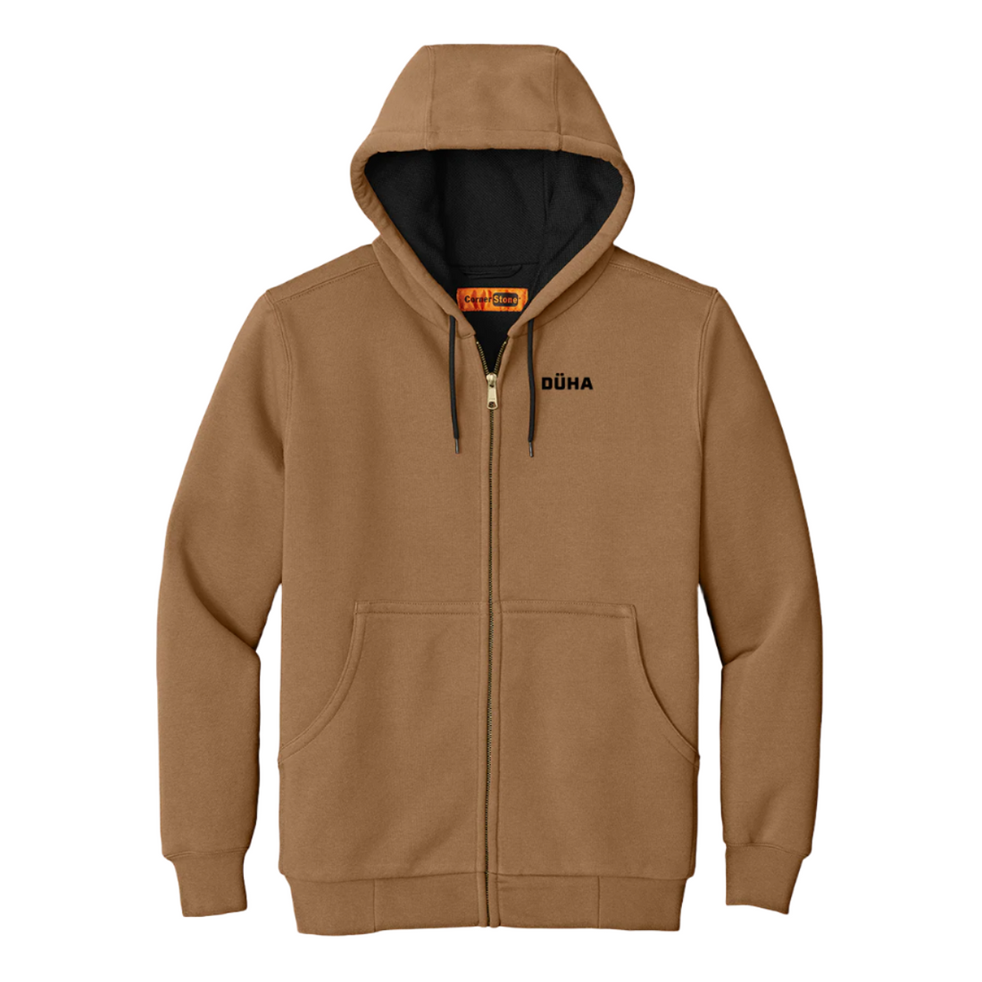 DÜHA Heavyweight Full-Zip Sweatshirt with Thermal Lining