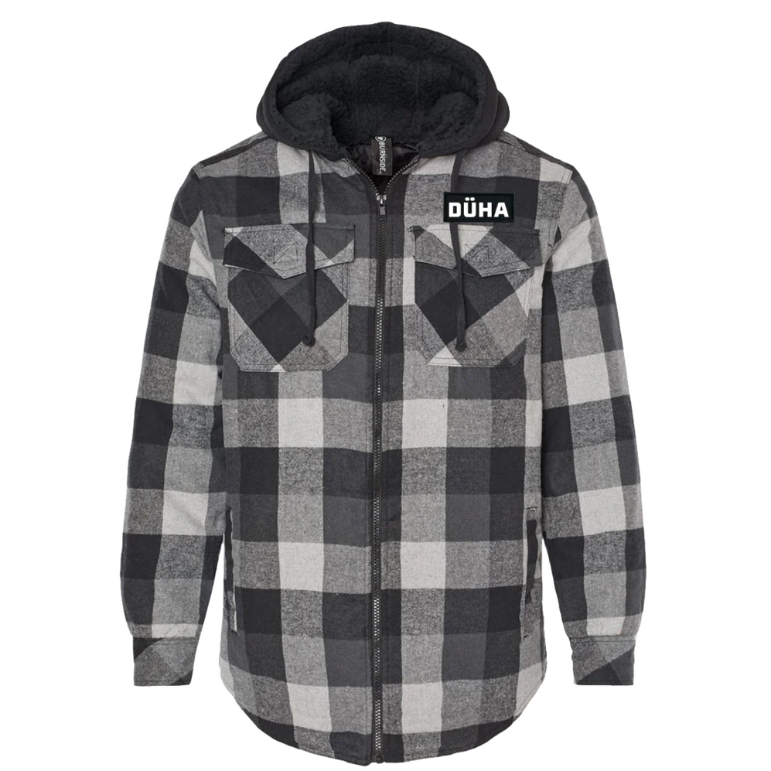 DÜHA Patch Flannel Jacket