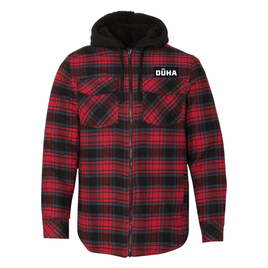 DÜHA Patch Flannel Jacket