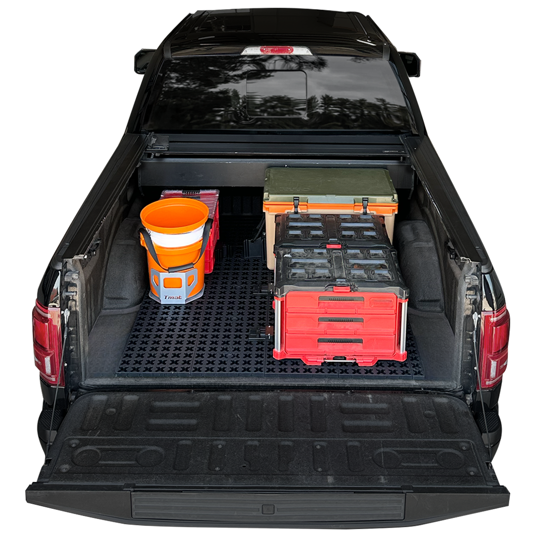 Tmat Sliding Truck Bed Mat &amp; Cargo Management System