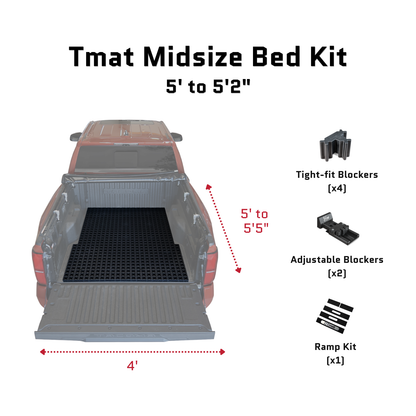 Tmat Sliding Truck Bed Mat &amp; Cargo Management System