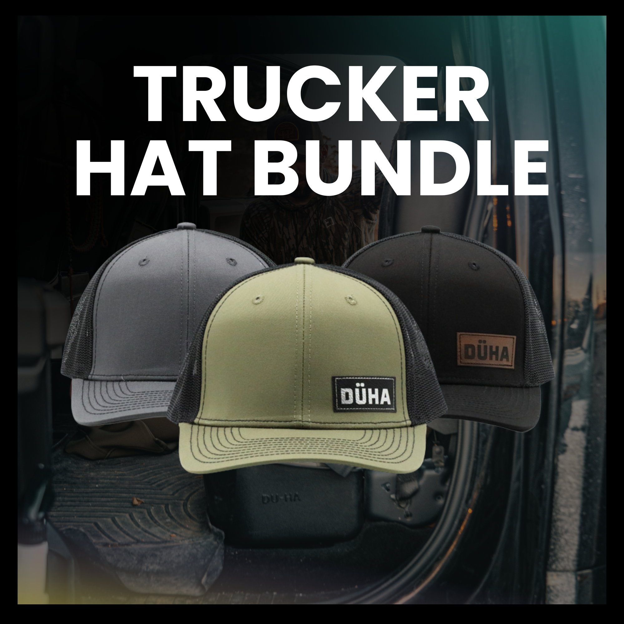DÜHA Trucker Hat Bundle